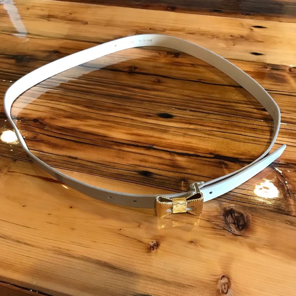 Kate Spade bow belt